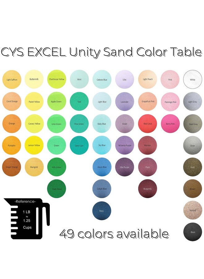 CYS EXCEL Berry Pink Colored Sand Vase Filler (1 Lb, Approx. 1.25 Cups) | Multiple Color Choices Wedding Unity Ceremony Sand | Fish Bowl & Terrarium Sand  - Image 3