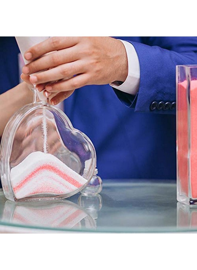 CYS EXCEL Berry Pink Colored Sand Vase Filler (1 Lb, Approx. 1.25 Cups) | Multiple Color Choices Wedding Unity Ceremony Sand | Fish Bowl & Terrarium Sand  - Image 4