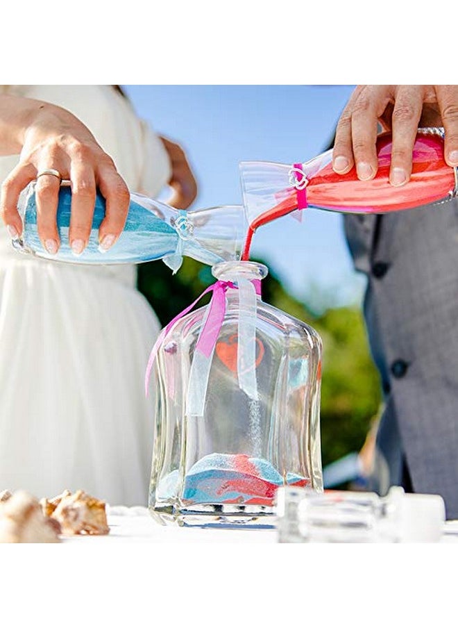 CYS EXCEL Berry Pink Colored Sand Vase Filler (1 Lb, Approx. 1.25 Cups) | Multiple Color Choices Wedding Unity Ceremony Sand | Fish Bowl & Terrarium Sand  - Image 5