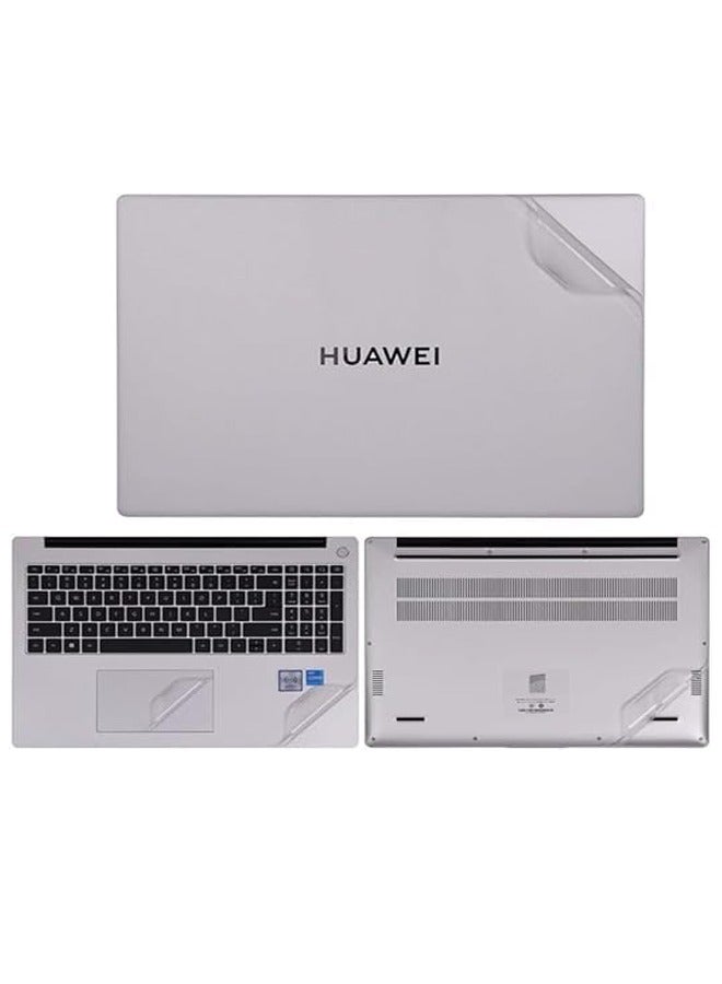 Laptop Decal Cover Compatible With Huawei MateBook X Pro 2024 14.2 inch Anti-Scratch Sticker Three Sided Notebook Film Laptop Film - Image 1