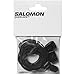 Salomon طقم استبدال أربطة الأحذية سالومون كويكلايس أسود NS - Image 3