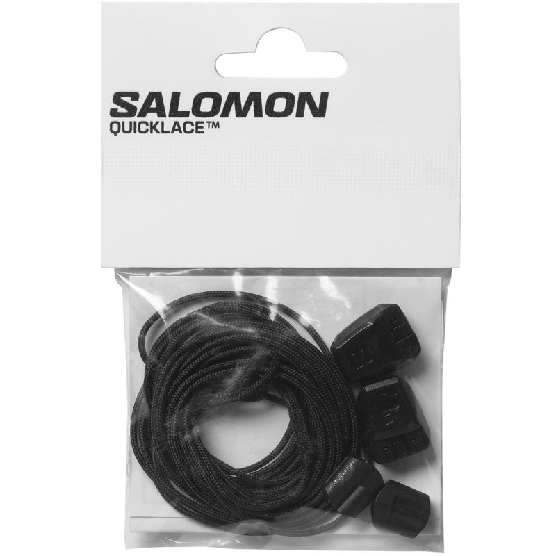 Salomon طقم استبدال أربطة الأحذية سالومون كويكلايس أسود NS - Image 2