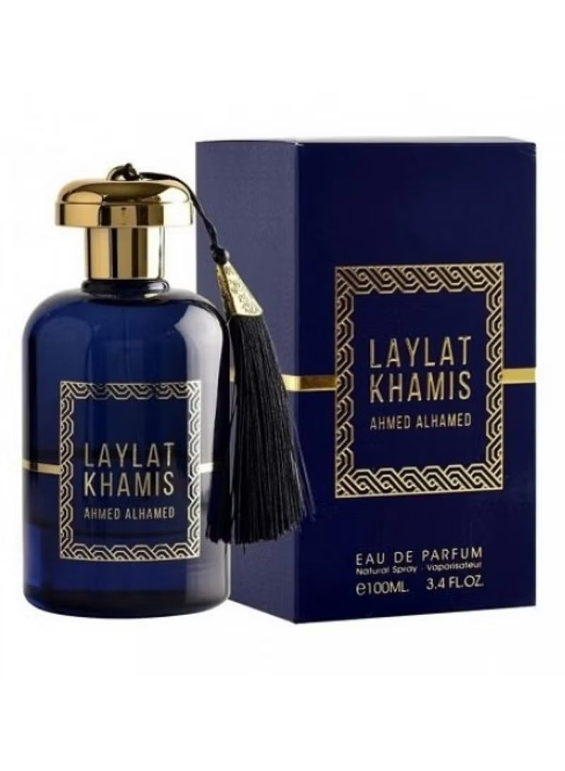 ليلة خميس عطر ليلة خميس الرجالي - 100 مل | مزيج عطر فاخر يدوم طويلاً - Image 1
