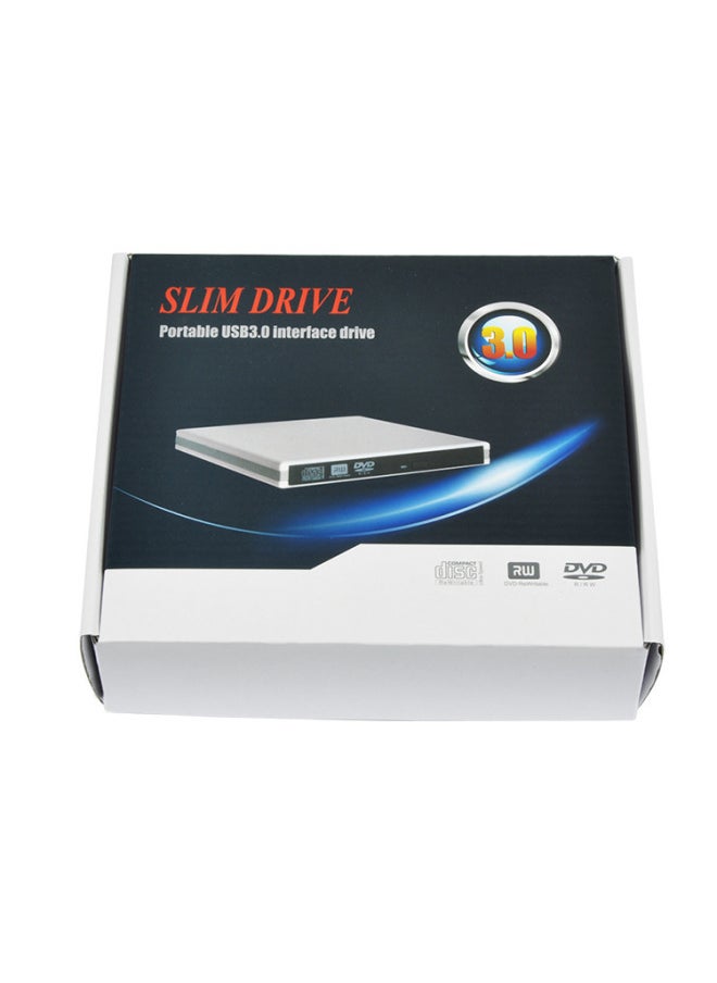 ماركة غير محددة مجموعة محرك أقراص ضوئية خارجي USB3.0 مقاس 12.7 مم لأجهزة الكمبيوتر المحمولة والمكتبية بمنفذ USB3.0 - اللون: أصفر  - Image 5