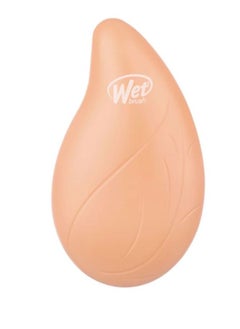 Wet brush Go Green Detangler Orange Coconut Oil, Compact Hair Brush, Eco Friendly, Plant Based Plastic, Intelliflex, Bristles Gentle Detangling, Control, Comfort, Convenience Haircare  - Image 3
