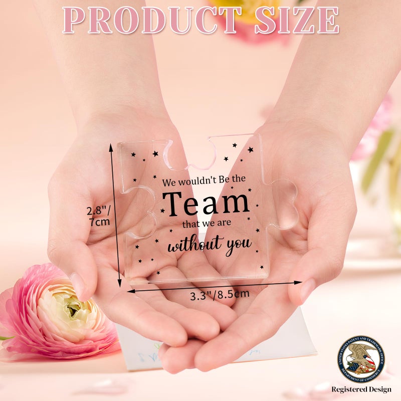 Funnli Boss Gifts for Women Men, Administrative Professional Day Gifts Acrylic Plaque, Employee Appreciation Gifts, Bosses Day Farewell Gift for Coworkers Boss Lady Staff Leader Manager Office Decor - Image 3