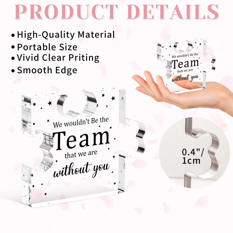 Funnli Boss Gifts for Women Men, Administrative Professional Day Gifts Acrylic Plaque, Employee Appreciation Gifts, Bosses Day Farewell Gift for Coworkers Boss Lady Staff Leader Manager Office Decor - Image 2
