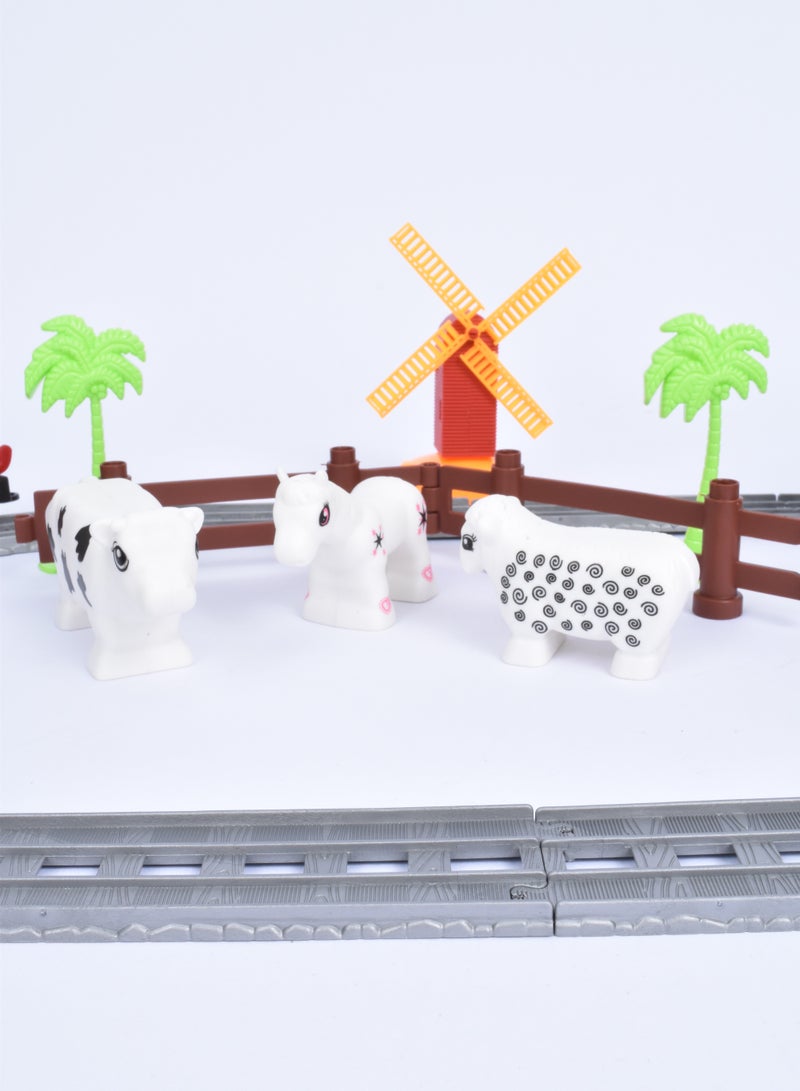 لعبة قطار السكة الحديد 55x31 سم  - Image 4