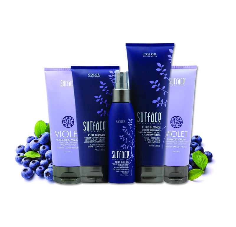 Surface Hair Pure Blonde Violet Conditioner, 7 Fl Oz (Pack of 1) - Image 5