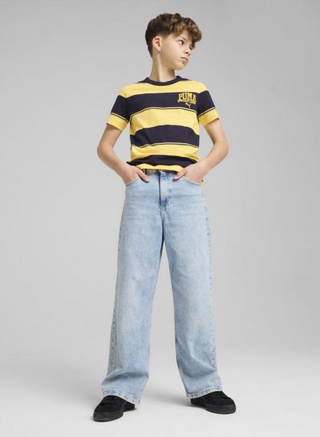 PUMA Youth All Over Printed Striped T-Shirt  - Image 3