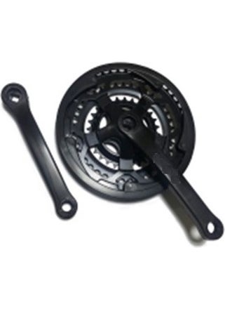 Emin Motor - Crankset 3 Piece Black - Image 1
