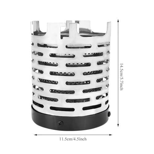 VGEBY Portable Camping Heater Stove, Stainless Steel Mini Tent Heater with High Efficiency Heating & Rapid Setup Design for Outdoor Use, Compact Folding Sto - Image 4