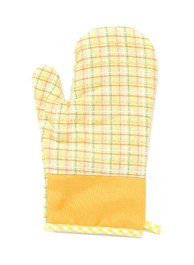 NIBEMINENT Cotton Gloves Yellow 26.5x12.5cm