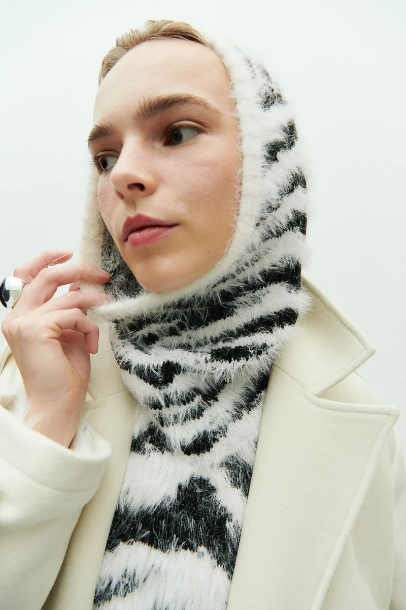 H&M Fluffy-Knit Balaclava
