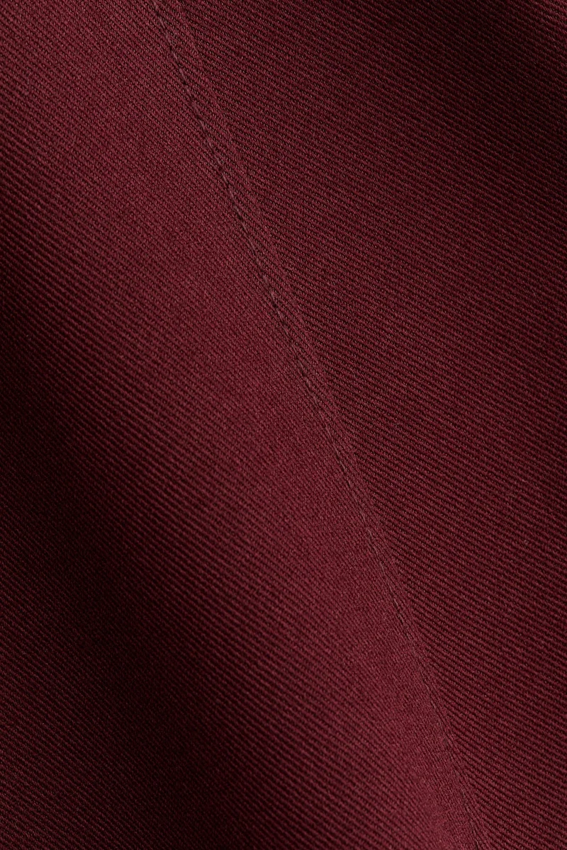 H&M Waisted twill dress