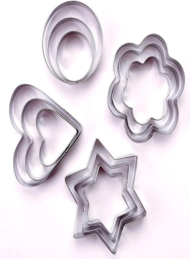 KeyZone Stainless Steel Cookie Biscuit Fondant Cake Paste Mold Cutter Decor Tool DIY Use, 2724627466114