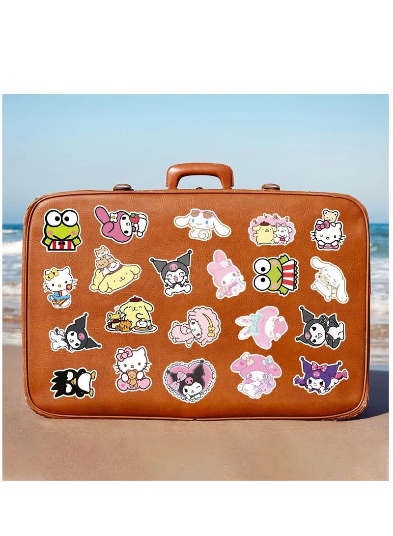 SYOSI 60 Pcs Cute Stickers for Kids, Vinyl Water Bottles, Cartoon Teens, Anime Adults, Kawaii Pack Kuromi, Set Of 2 - Image 5