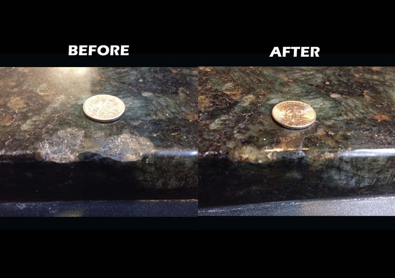 HIMG Clear - Quartz Countertop Repair Kit - Granite Repair Kit - Upgraded Chip Repair Kit for Quartz, Granite, Marble, Corian, Porcelain, Acrylic, Edge Chips and More - HIMG Surface Repair - Image 5