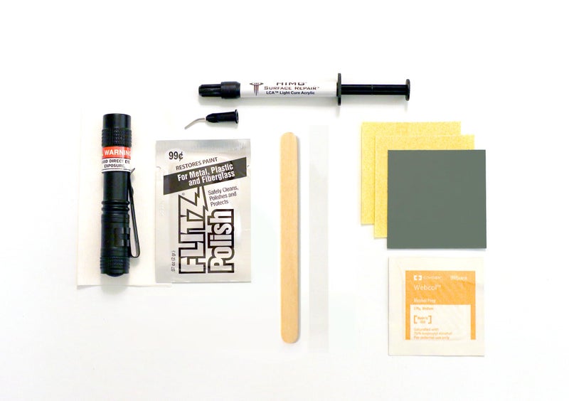 HIMG Clear - Quartz Countertop Repair Kit - Granite Repair Kit - Upgraded Chip Repair Kit for Quartz, Granite, Marble, Corian, Porcelain, Acrylic, Edge Chips and More - HIMG Surface Repair - Image 2
