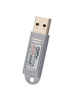 USB Thermometer Temperature Sensor Data Logger Recorder for PC Laptop Silver