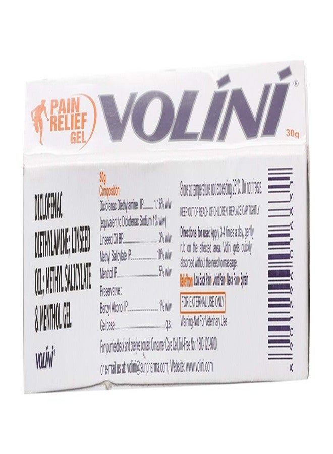 Volini Pain Relief Gel, 30gm - Image 3