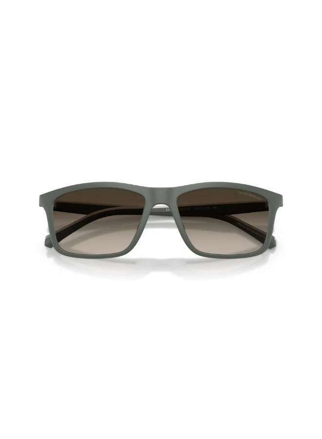 EMPORIO ARMANI  0EA4257U Pillow sunglasses for Men | Best Price UAE