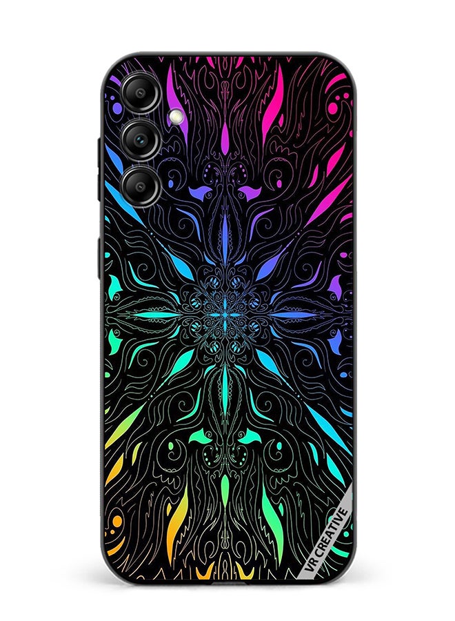 VR CREATIVE Protective Case Cover For Samsung Galaxy A15 5G/A15 Mandala Design Multicolour - Image 1