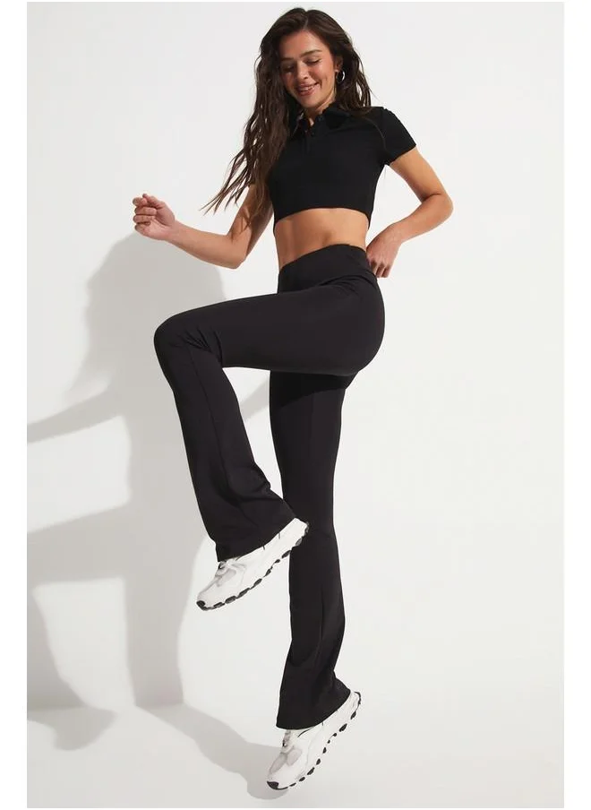 جون June Flare Pants Leggings