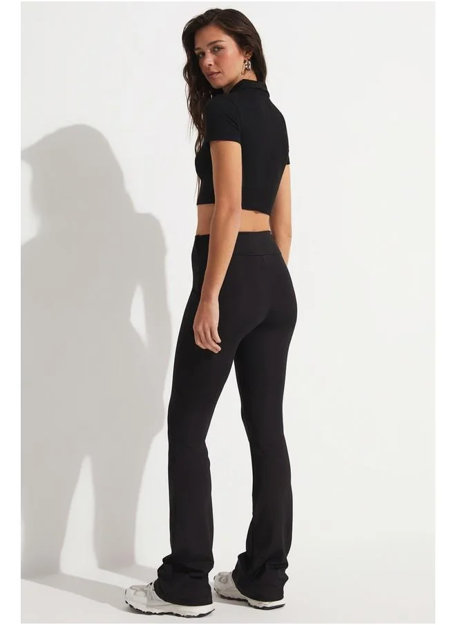جون June Flare Pants Leggings