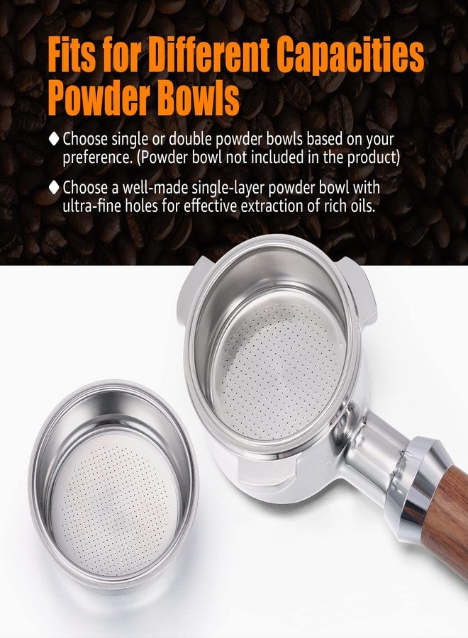 AORESAC 54mm Espresso Portafilter, Bottomless Naked Portafilter Compatible with Breville Barista Express, Pro, Touch, Infuser, Duo-Temp Pro, and 54mm Breville Machines (54MM for Breville) - Image 4