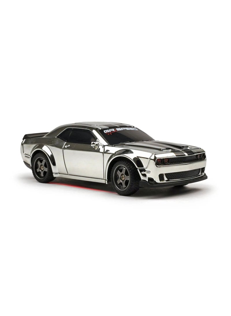 MYTOYS M4 Micro RC Drift Car 1/43 Scale – Professional, 4WD Drive, 2.4GHz Full Proportional Steering & 3-Speed Mode – High-Speed Desktop Racer with LED Lights - Image 3