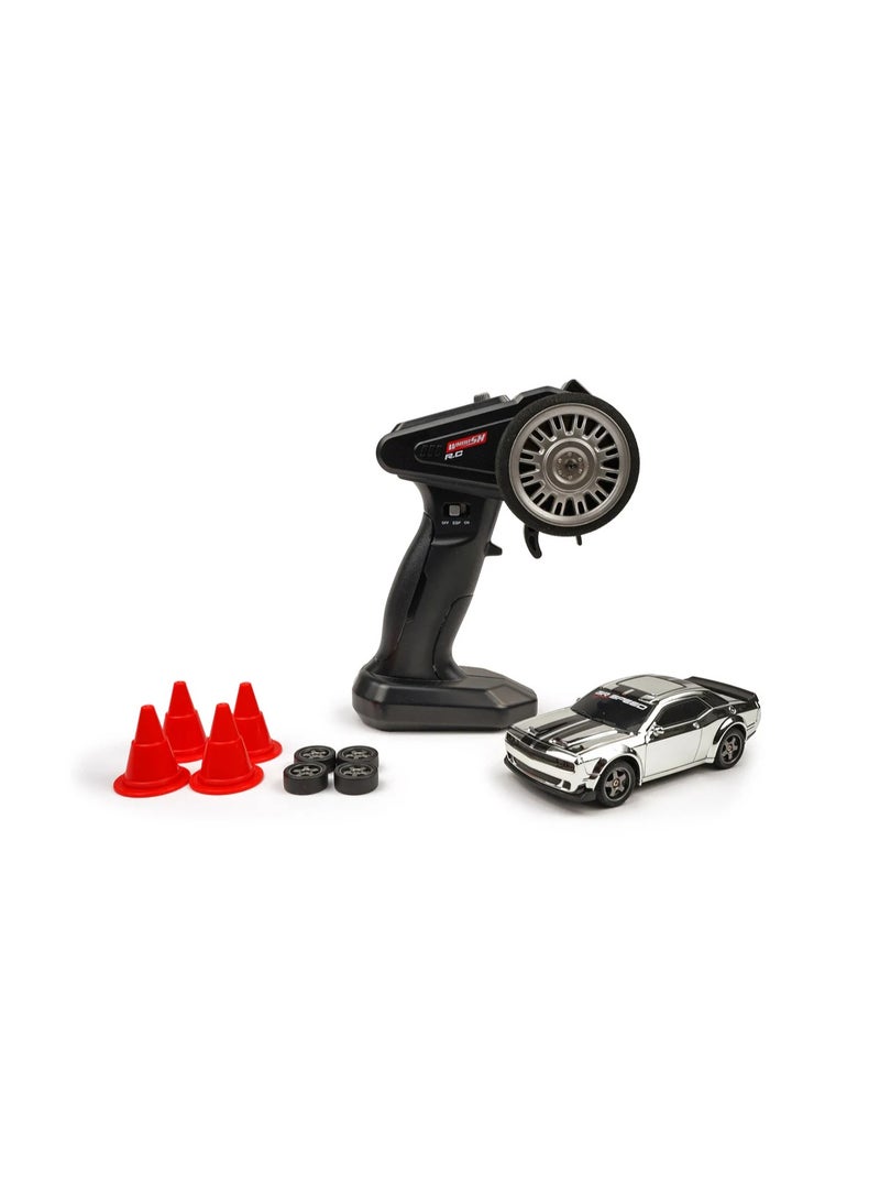 MYTOYS M4 Micro RC Drift Car 1/43 Scale – Professional, 4WD Drive, 2.4GHz Full Proportional Steering & 3-Speed Mode – High-Speed Desktop Racer with LED Lights - Image 4
