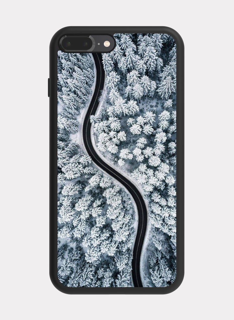PXLAAT iPhone 8 Plus case cover Ice Road - Image 1