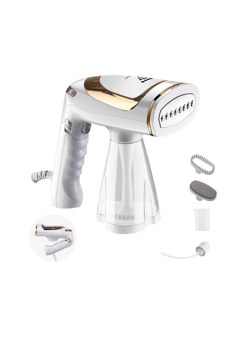 KASTWAVE بخار يدوي للملابس، بخار سفر قابل للطي، بخار محمول بسعة خزان ماء 250 مل، 1600 واط، بخار قوي متغلغل، للاستخدام في المنزل والمكتب والسفر - Image 1