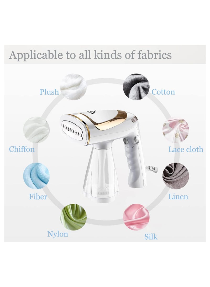 KASTWAVE بخار يدوي للملابس، بخار سفر قابل للطي، بخار محمول بسعة خزان ماء 250 مل، 1600 واط، بخار قوي متغلغل، للاستخدام في المنزل والمكتب والسفر - Image 5
