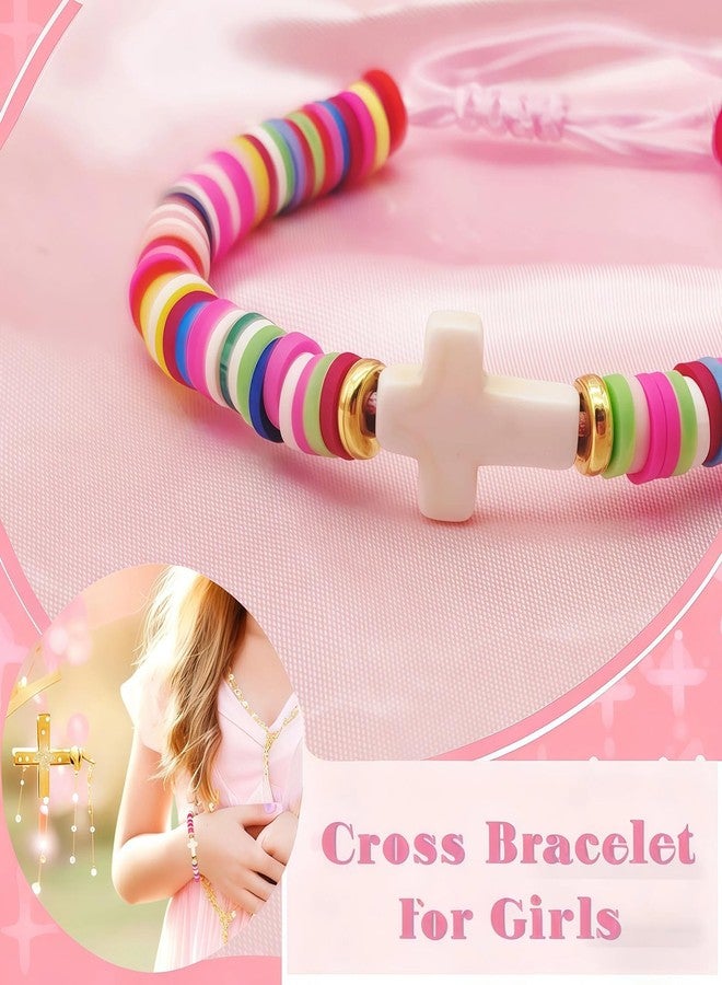 OVIFICEA Christening Gifts Cross Bracelet for Girl, First Communion Baptism Confirmation Gifts for Boys, Teen Girl Gift Trendy Stuff, Daughter, Granddaughter,Godchild,Niece,Sister - Image 3