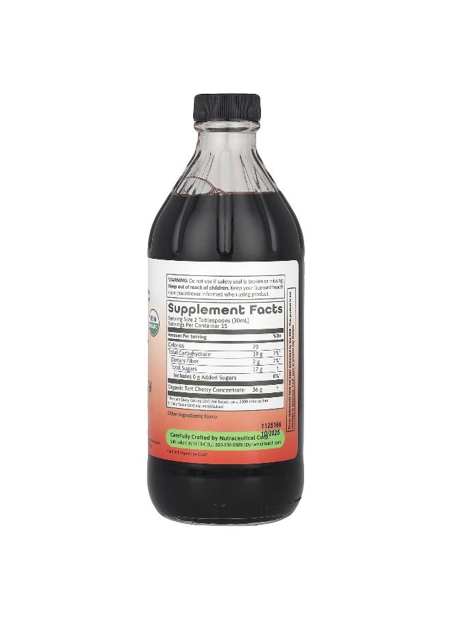 Dynamic Health Dynamic Health, Tart Cherry Concentrate, Glass, 16 fl oz (473 ml)  - Image 2
