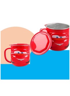 Generic 1pc 3D Cartoon Character Kids Drink Water Cup Stainless Steel 280ml ( Mc Queen )  - Image 3