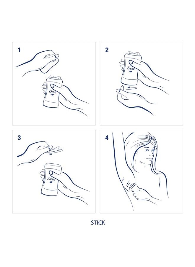 Dove Advanced Care Antiperspirant Deodorant, Cool Essentials, 2.6 oz - Image 4