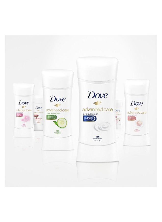 Dove Advanced Care Antiperspirant Deodorant, Cool Essentials, 2.6 oz - Image 2