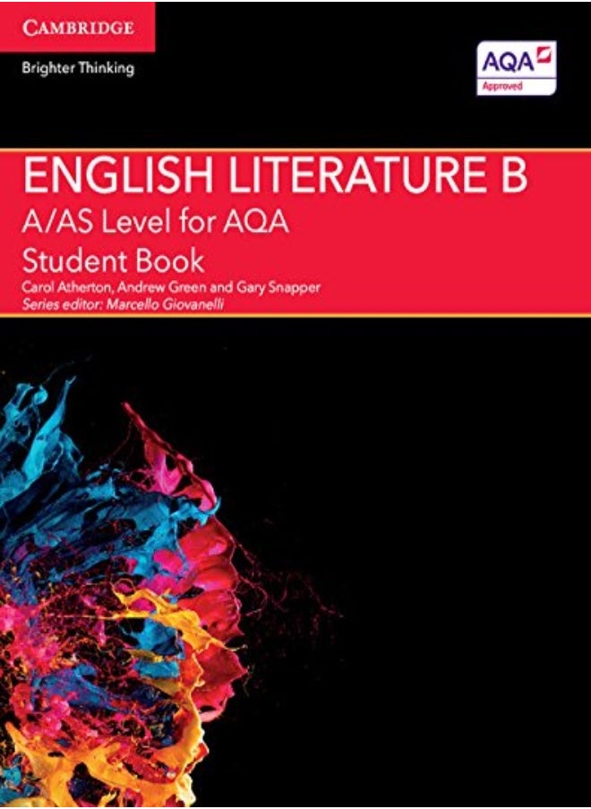 A/AS Level English Literature B for AQA Student Book 