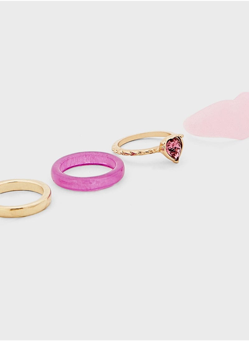 Ginger - 4 Pack Ring Set - Image 1