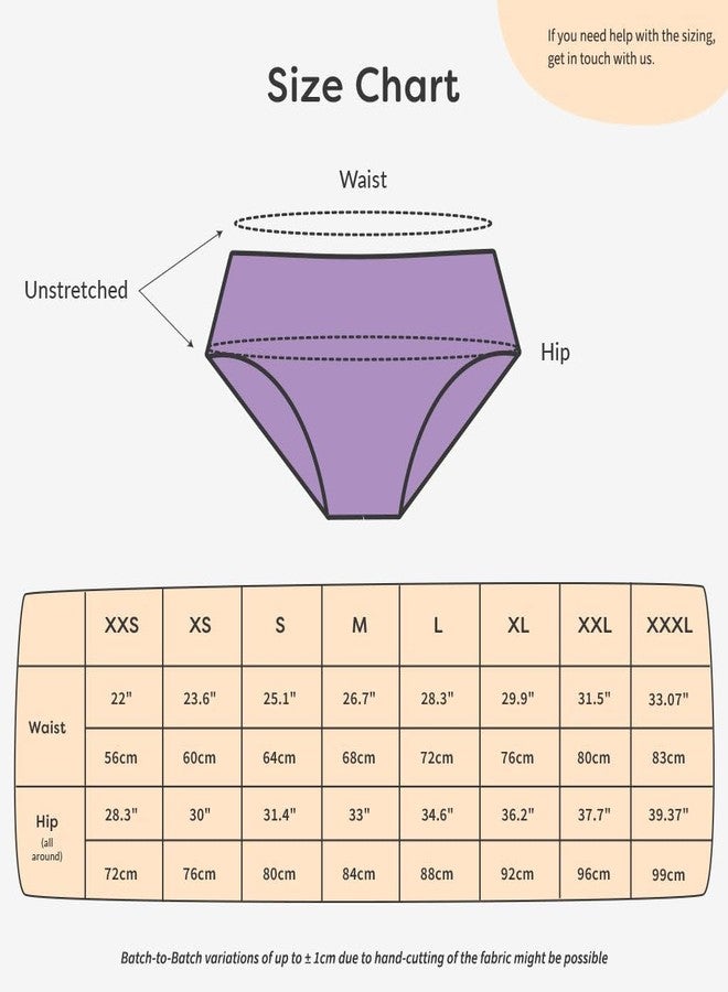 superbottoms MaxAbsorb® Period Underwear | Period Panty for Women | 8Hr Absorption | No Leaks, No Stains | High Waist, Full Coverage | Bamboo Fabric + Cotton(5 Pink,Size:XS) - Image 5