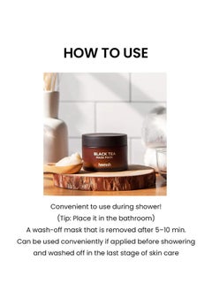 Heimish Black Tea Mask Pack 110Ml, Savings 34%  - Image 4