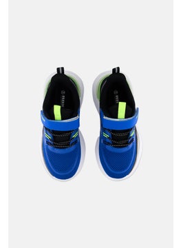 RBX Kids Boy Velcro Closure Running Shoes, Blue Combo  - Image 4