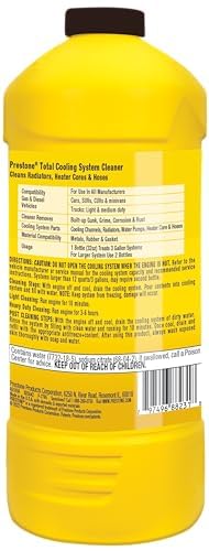 Prestone بريستون AS105R-6 منظف نظام التبريد الكلي للرادياتير، نواة السخان، والخرطوم، 32 أونصة، 6 عبوات - Image 2