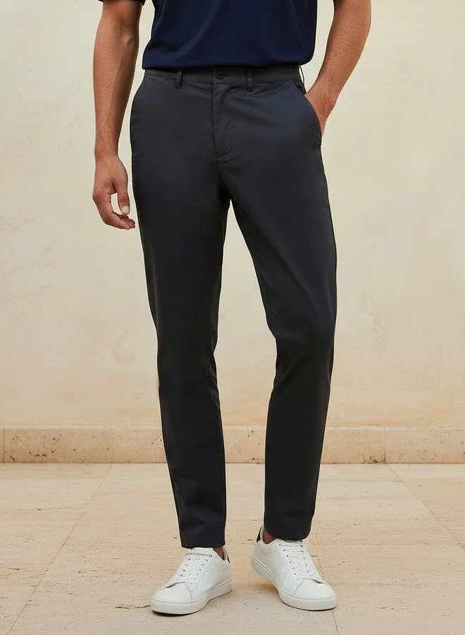 إمبيرور Emperor Men Regular Fit Twill Trousers