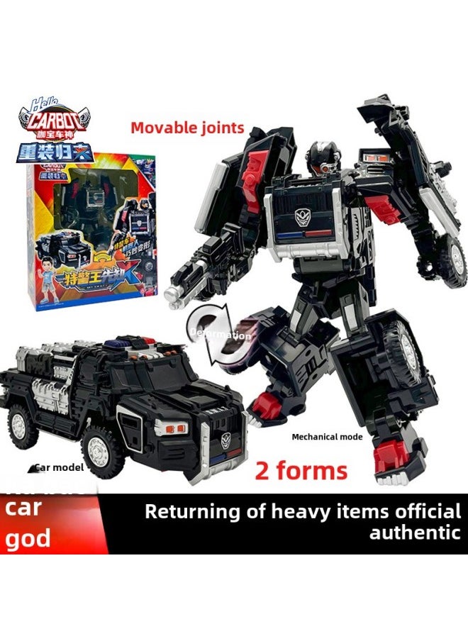 Generic - Kabao Car God Reload Return Fire King Driver Elite Edition Children's Classic Transforming Robot Boy Toy-Color:Elite Edition 4 Fit ] - Image 1