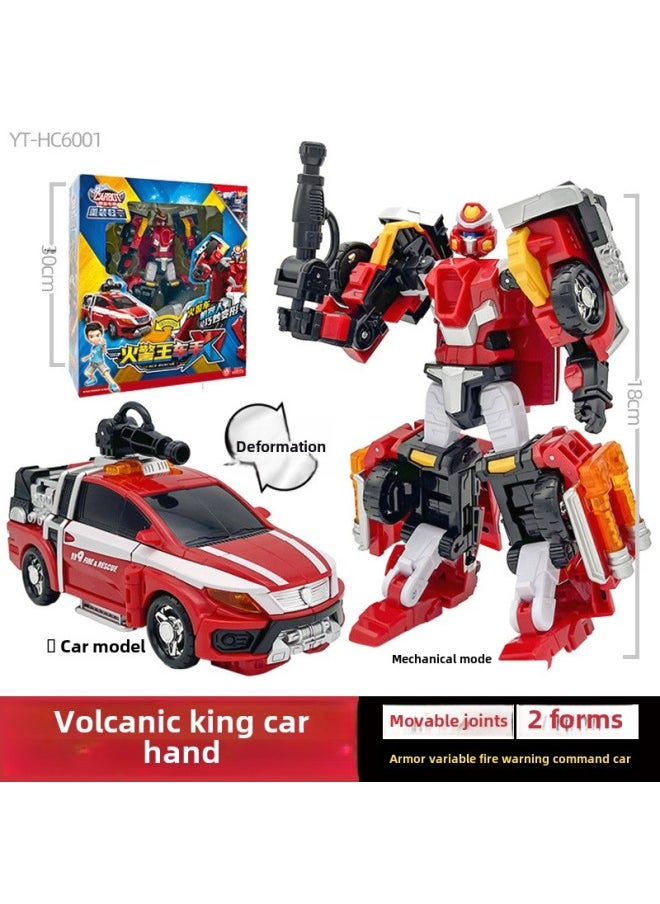 Generic - Kabao Car God Reload Return Fire King Driver Elite Edition Children's Classic Transforming Robot Boy Toy-Color:Elite Edition 4 Fit ] - Image 1