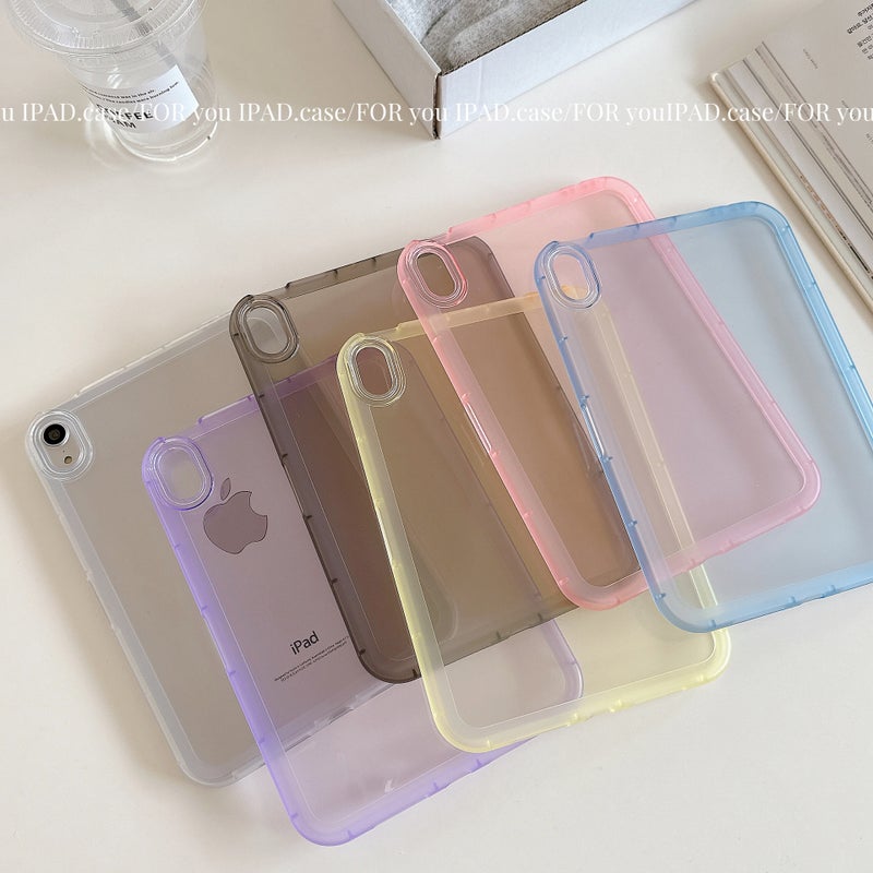 New 2022 Transparent Silicone Protective Cover For Apple Ipadmini6 Ipad10 Simple 12.9 High-Grade Air - Image 2